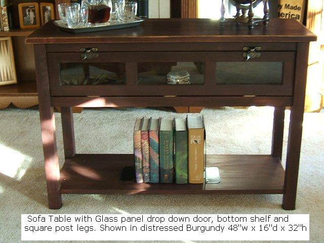 Sofa Table w/ shelf